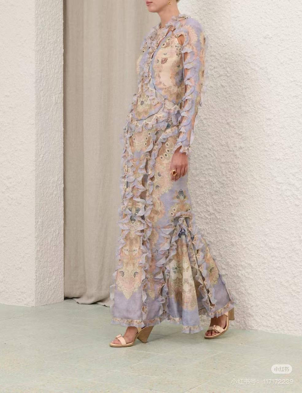 ПЛАТЬЕ ZIMMERMANN детальное фото