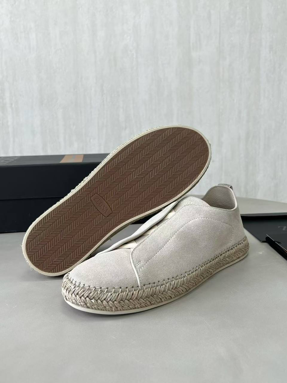 МУЖСКИЕ КЕДЫ ZEGNA детальное фото