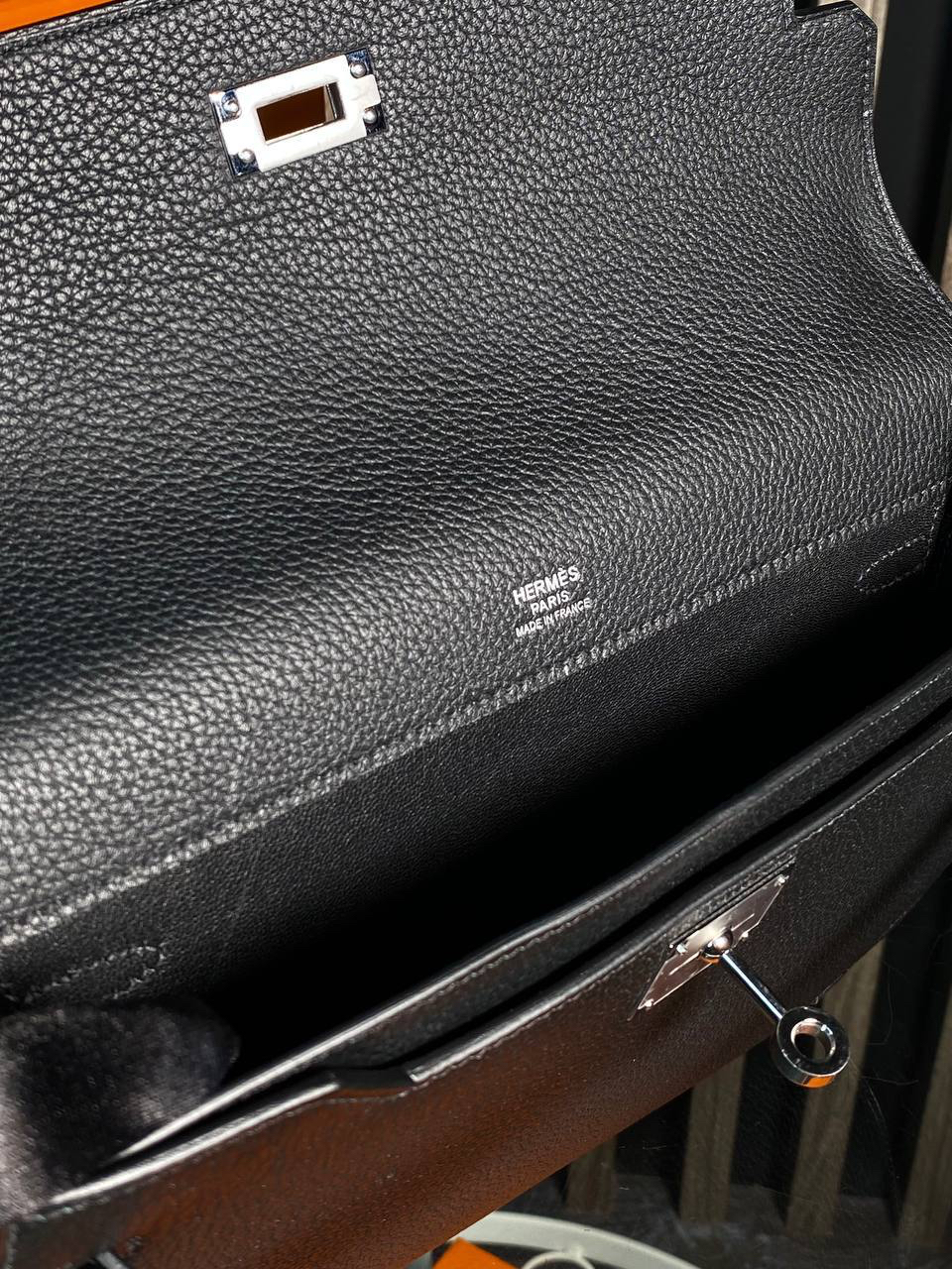 МУЖСКАЯ СУМКА МЕССЕНДЖЕР HERMES детальное фото