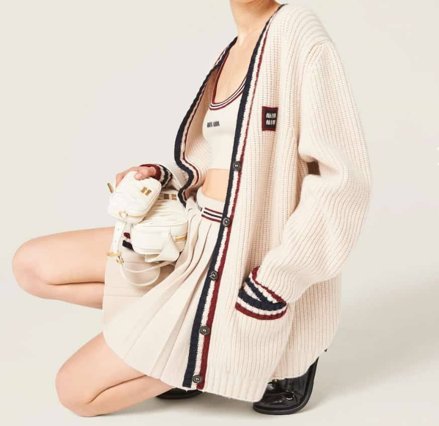 КАРДИГАН MIU MIU детальное фото