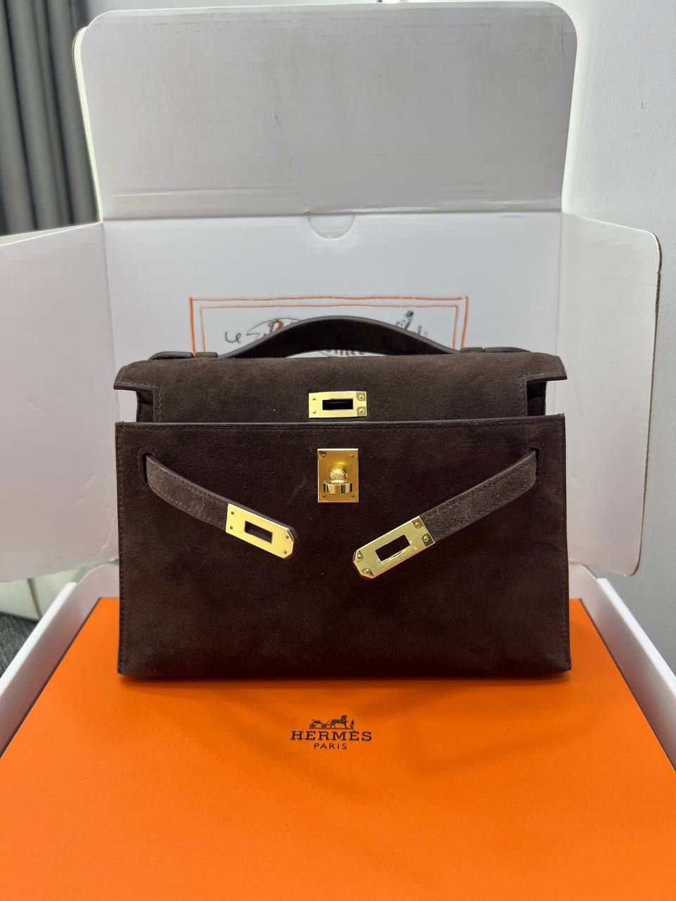 СУМКА HERMES KELLY POCHETTE детальное фото