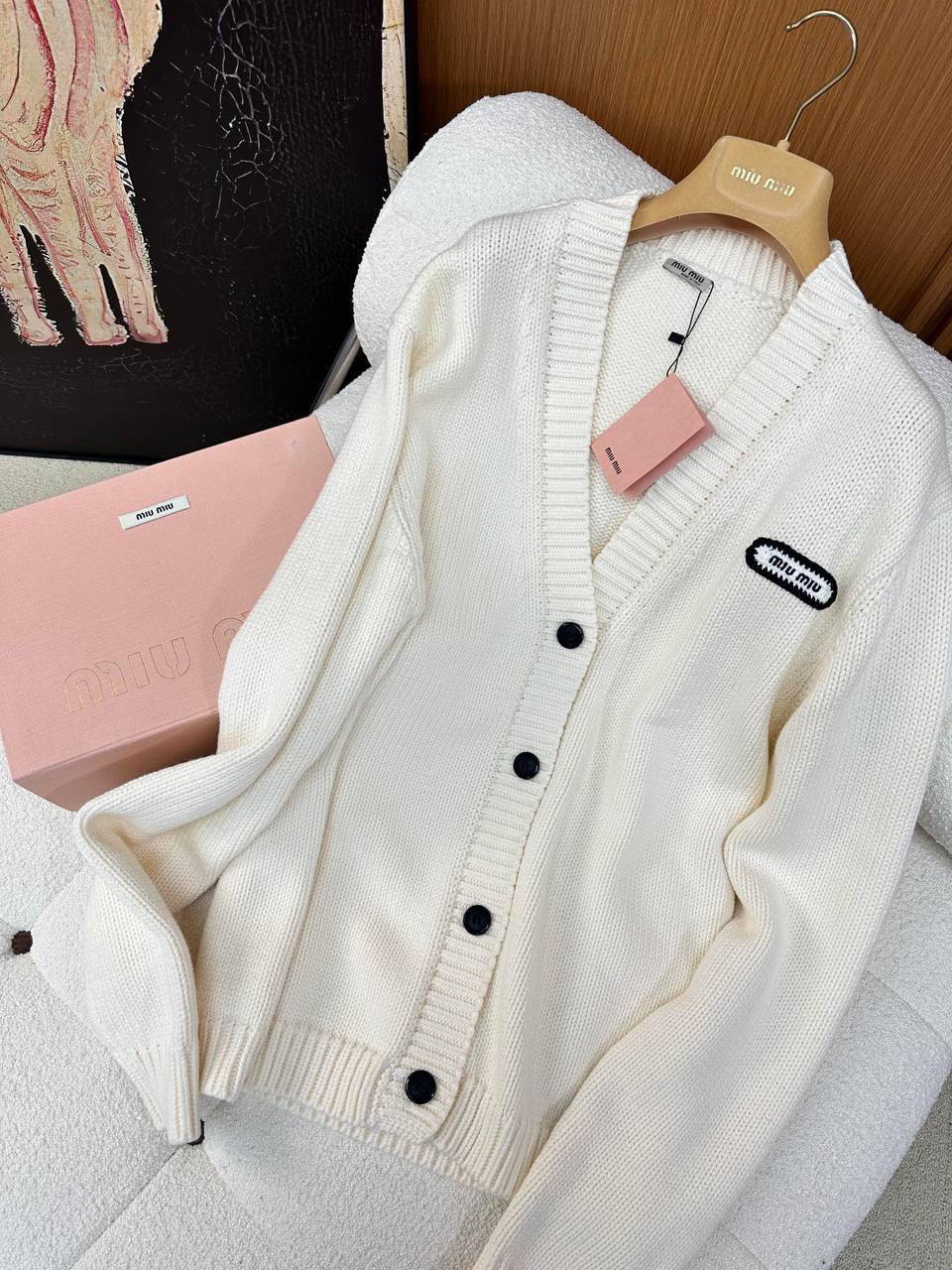 КАРДИГАН MIU MIU детальное фото