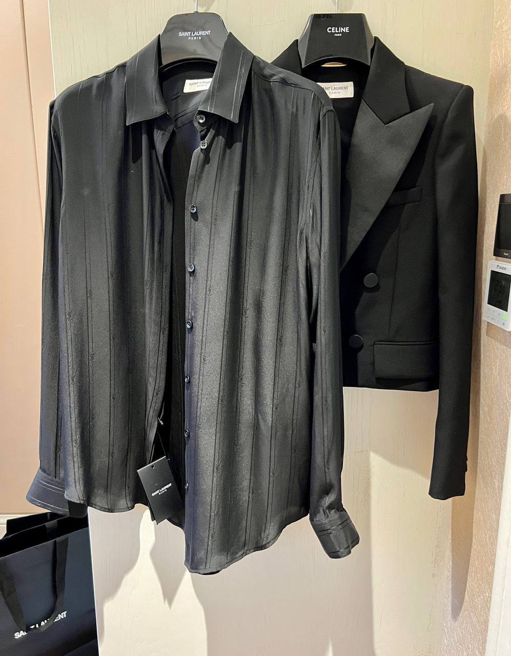 РУБАШКА SAINT LAURENT детальное фото