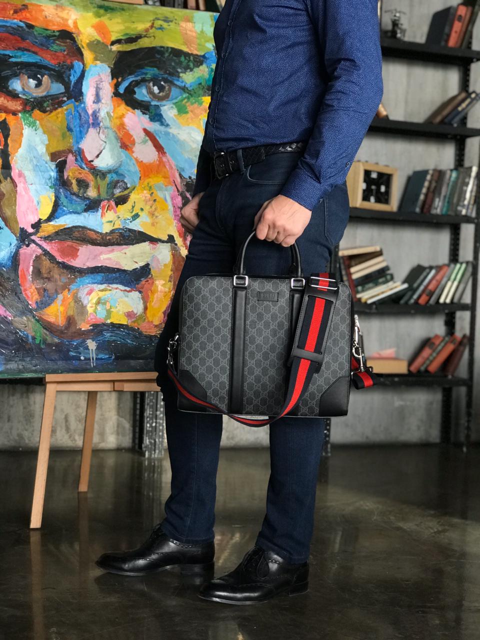 МУЖСКОЙ ПОРТФЕЛЬ GUCCI детальное фото