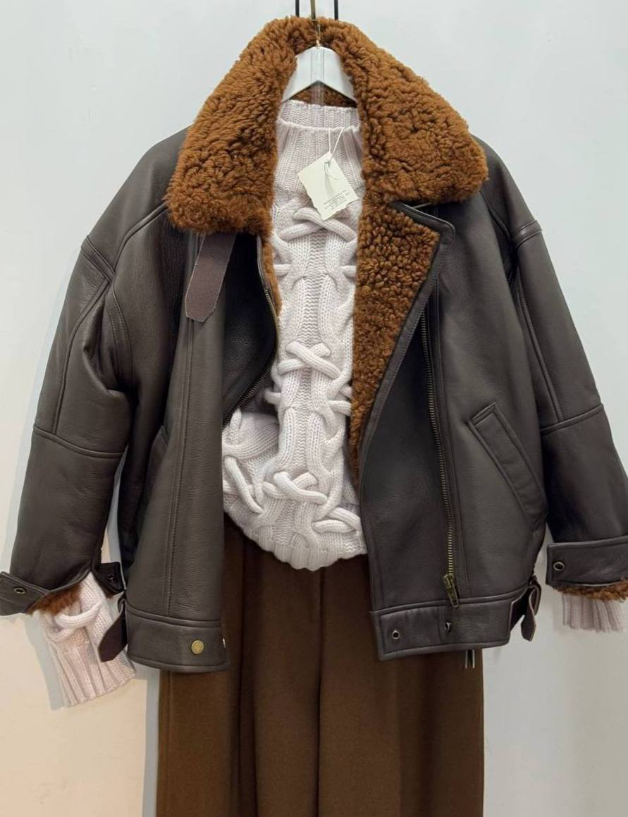 ДУБЛЕНКА BALENCIAGA детальное фото