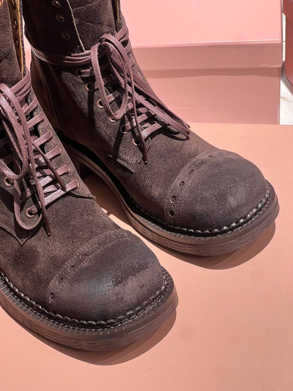 БОТИНКИ MIU MIU детальное фото