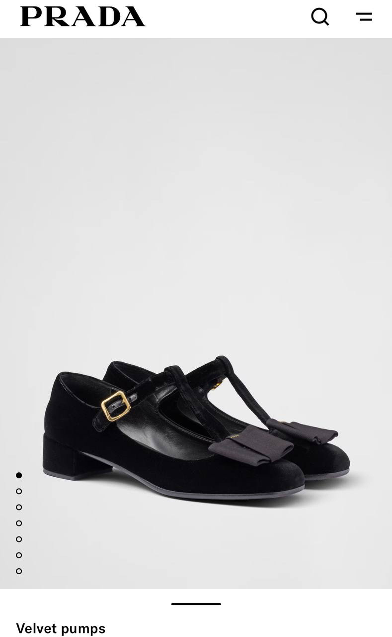 ТУФЛИ PRADA детальное фото