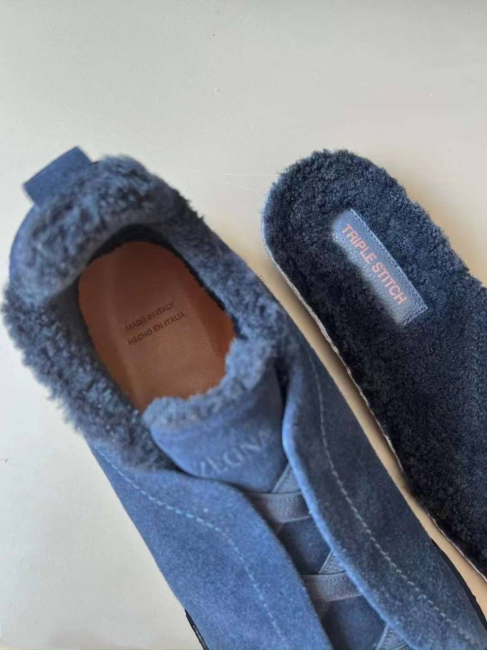 МУЖСКИЕ КЕДЫ ZEGNA детальное фото