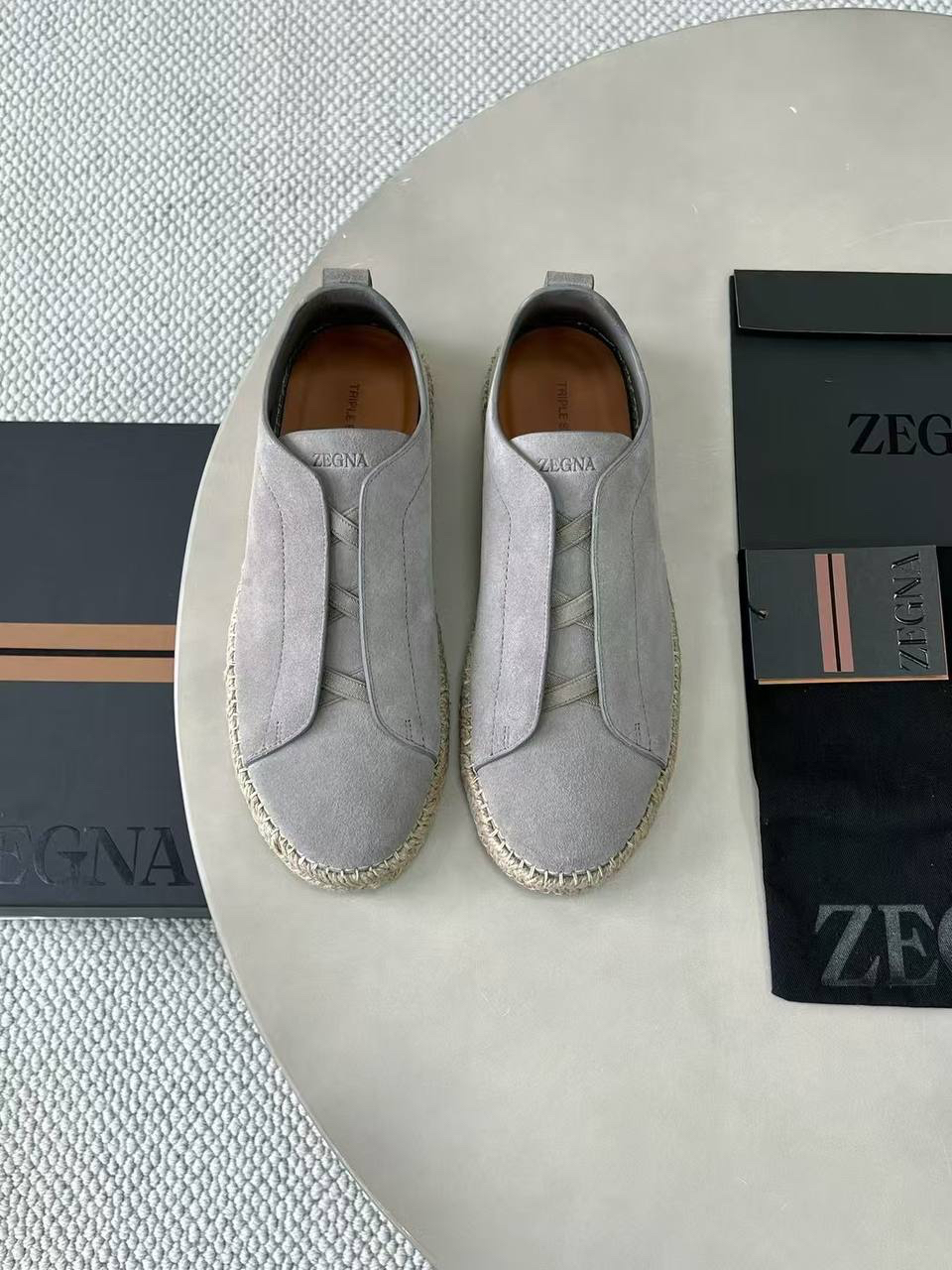 МУЖСКИЕ КЕДЫ ZEGNA детальное фото