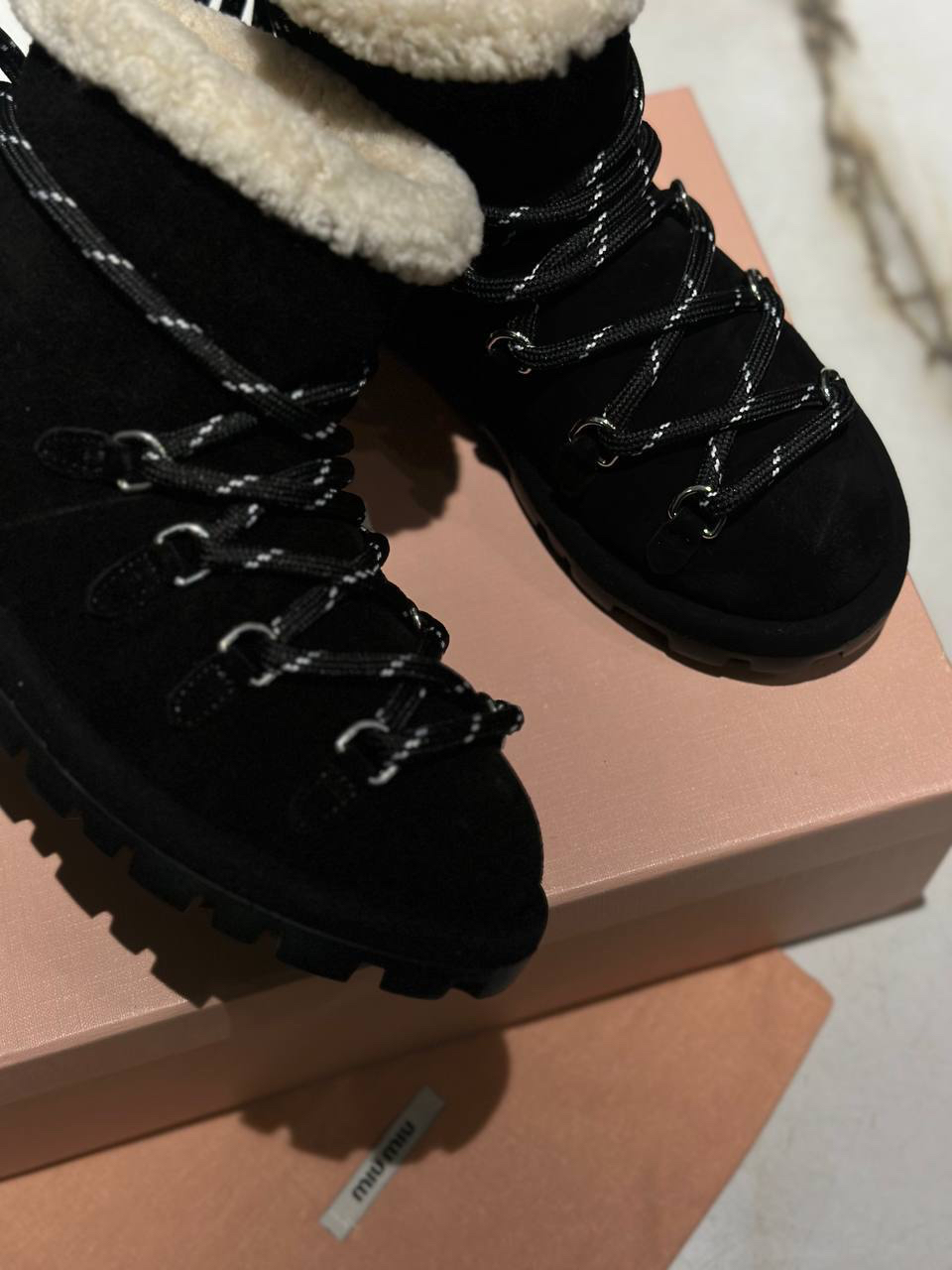 БОТИНКИ MIU MIU детальное фото