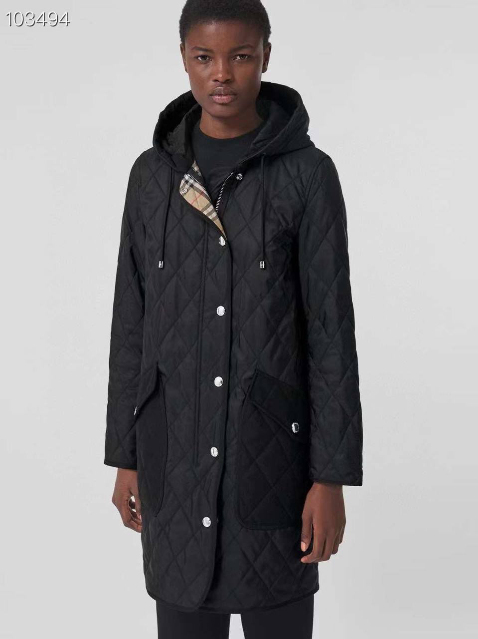 ПУХОВИК BURBERRY детальное фото