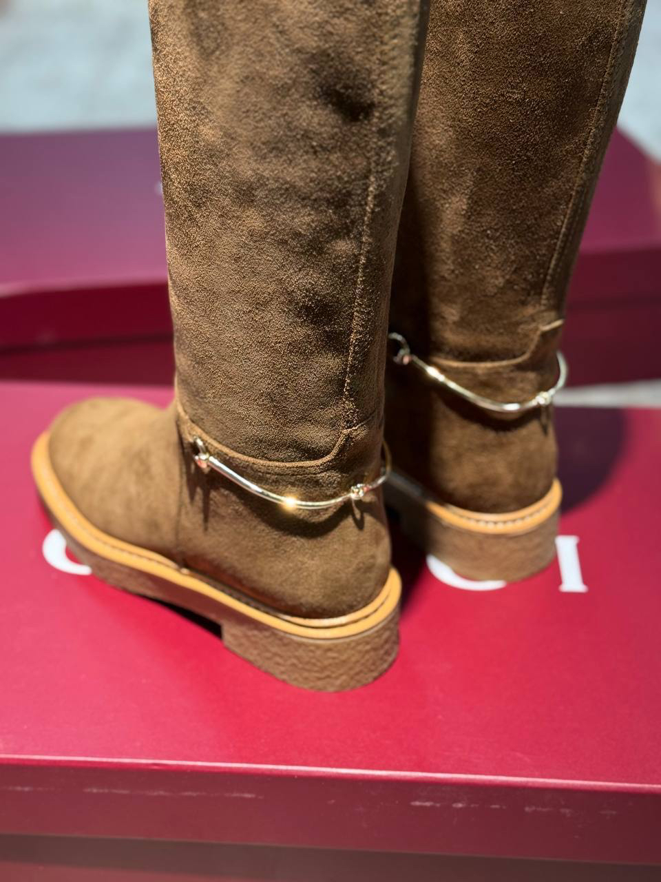 САПОГИ GUCCI детальное фото