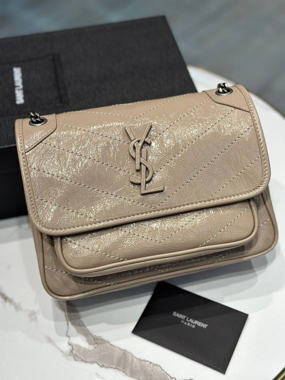СУМКА SAINT LAURENT NIKI SMALL детальное фото