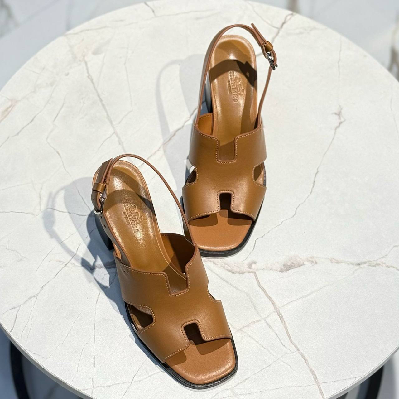 БОСОНОЖКИ HERMES детальное фото