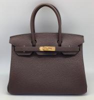 СУМКА HERMES BIRKIN 30 Ручная работа фото