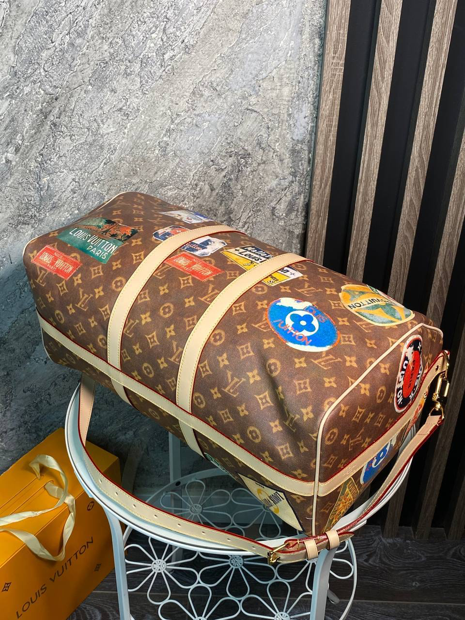 ДОРОЖНАЯ СУМКА LOUIS VUITTON детальное фото