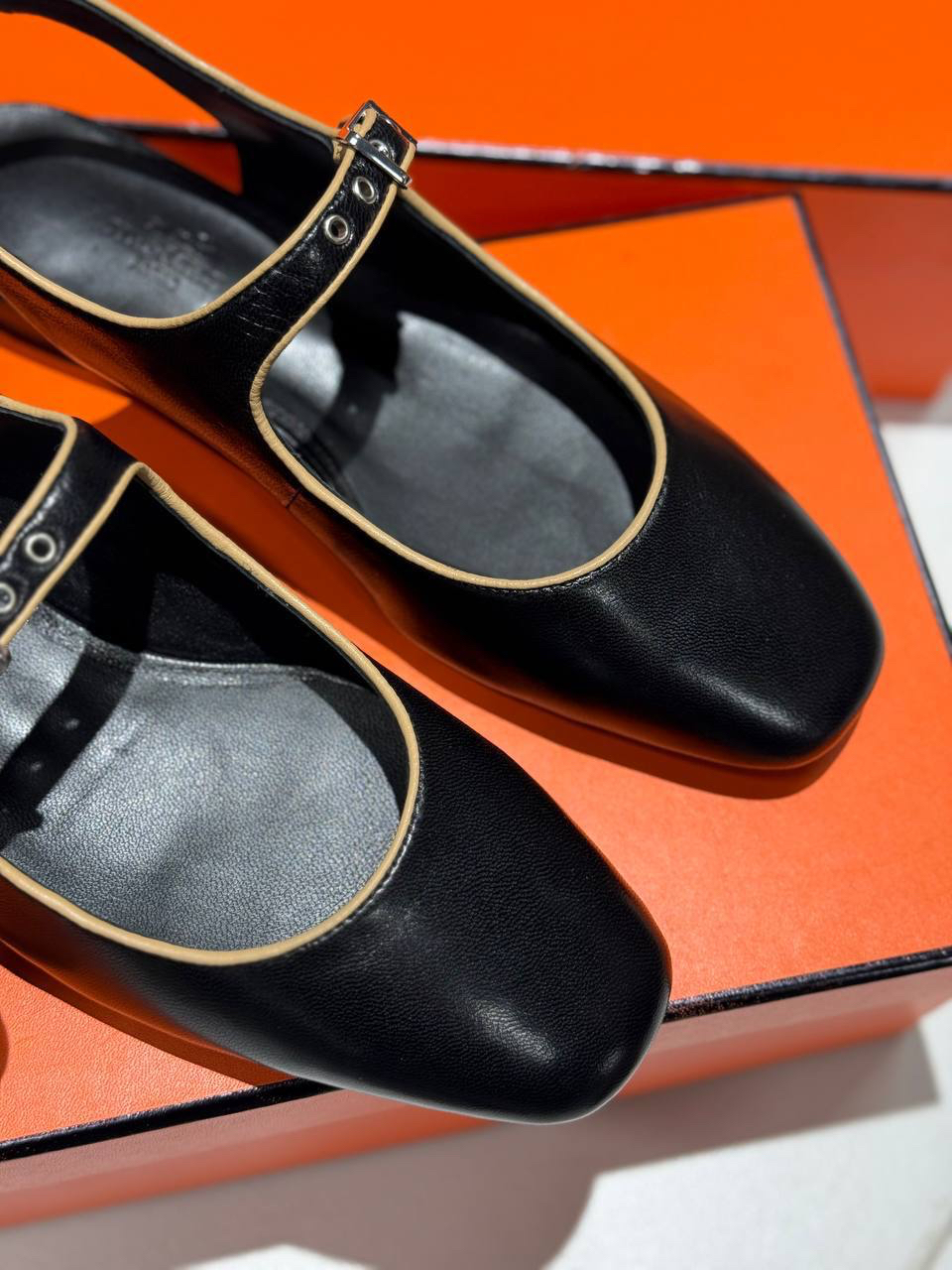 ТУФЛИ HERMES детальное фото