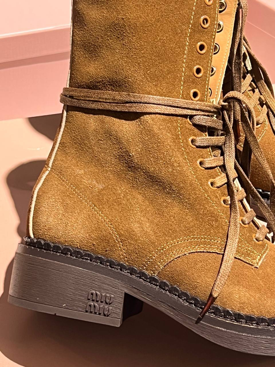 БОТИНКИ MIU MIU детальное фото