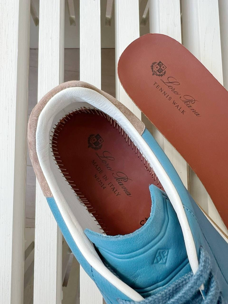 МУЖСКИЕ КЕДЫ LORO PIANA детальное фото