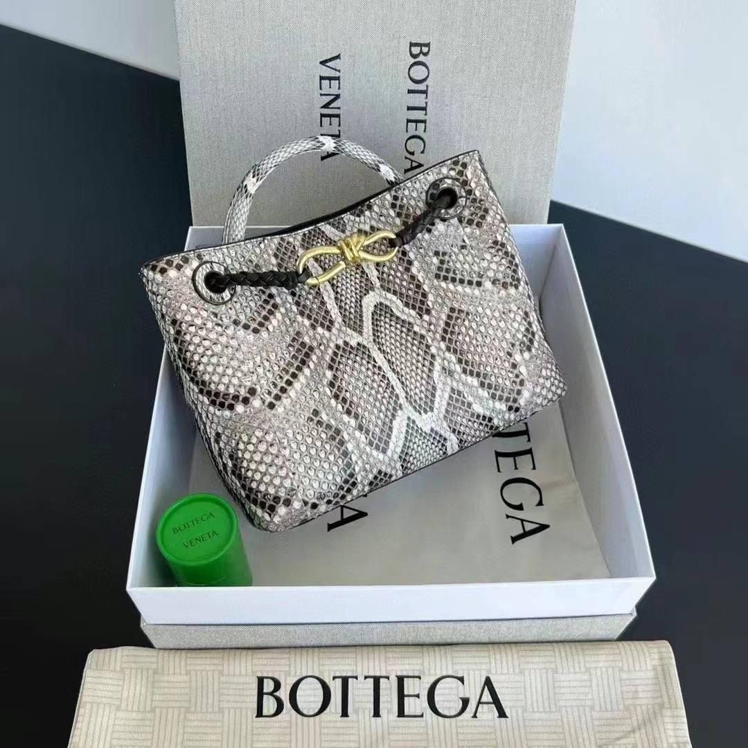 СУМКА BOTTEGA VENETA ANDIAMO SHOULDER BAG PYTHON детальное фото