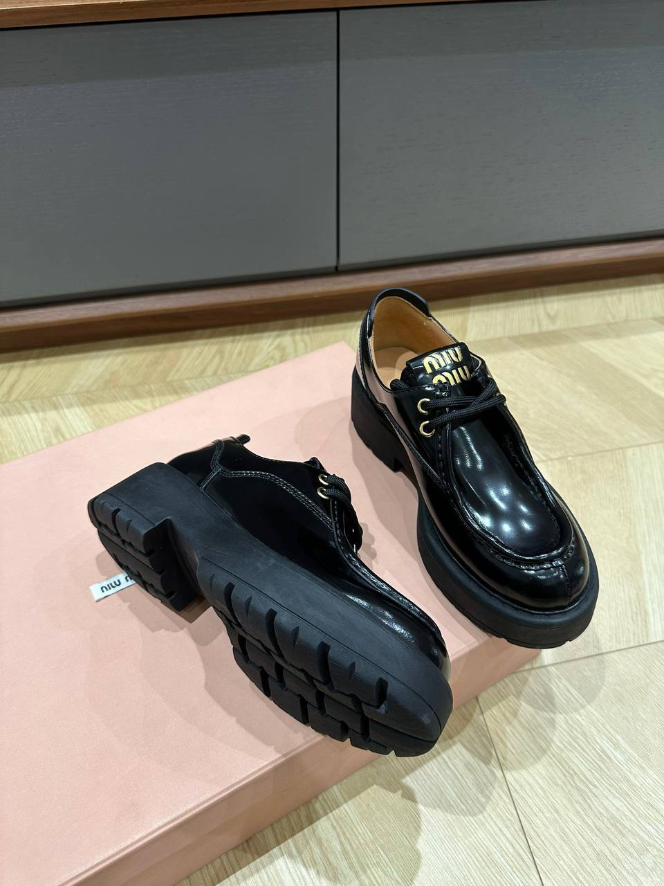 БОТИНКИ MIU MIU детальное фото