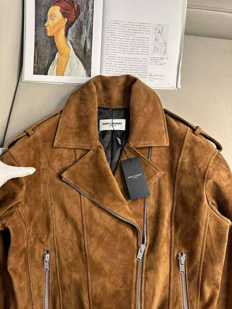 КУРТКА SAINT LAURENT детальное фото