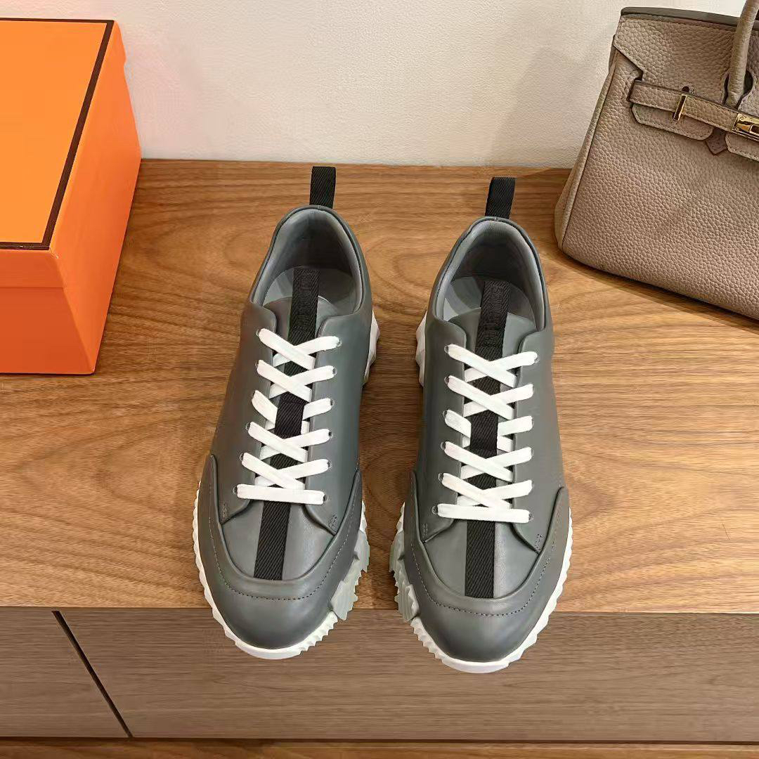 МУЖСКИЕ КЕДЫ HERMES детальное фото