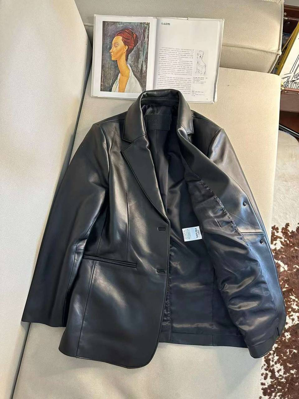 КУРТКА ПИДЖАК PRADA детальное фото
