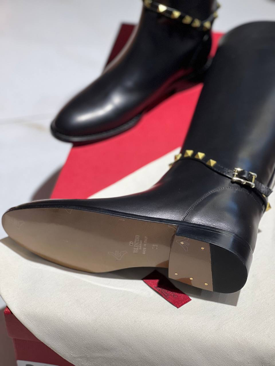 САПОГИ VALENTINO детальное фото
