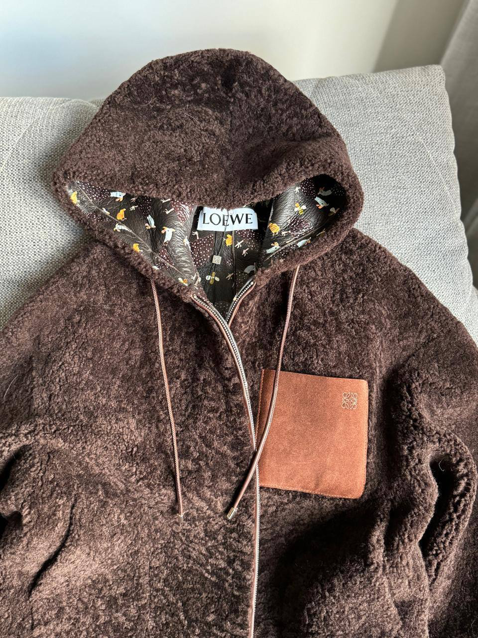 ДУБЛЕНКА LOEWE детальное фото