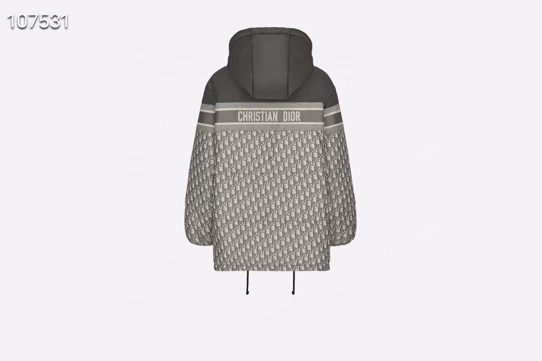 ПУХОВИК ДВУХСТОРОННИЙ CHRISTIAN DIOR детальное фото