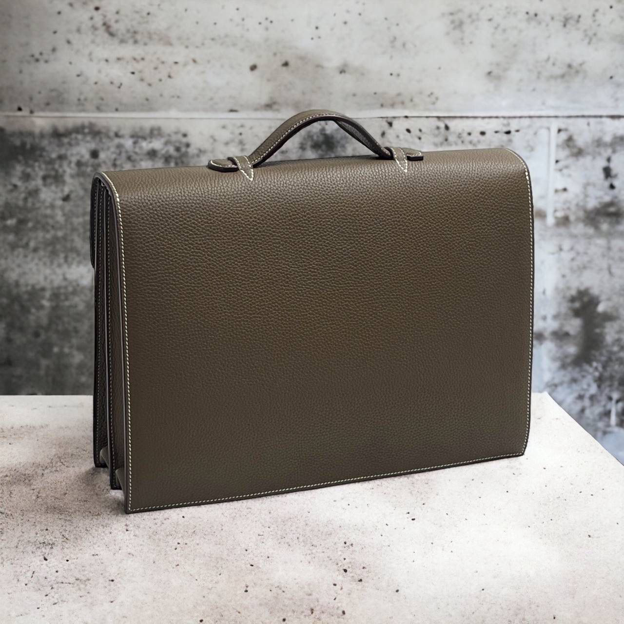 МУЖСКОЙ ПОРТФЕЛЬ HERMES детальное фото