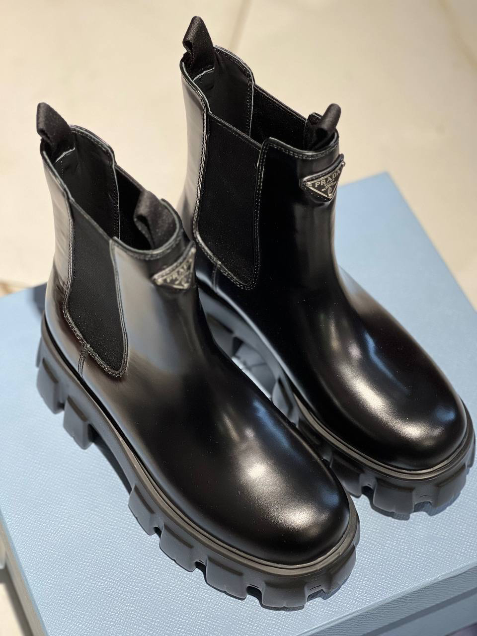 БОТИНКИ PRADA детальное фото