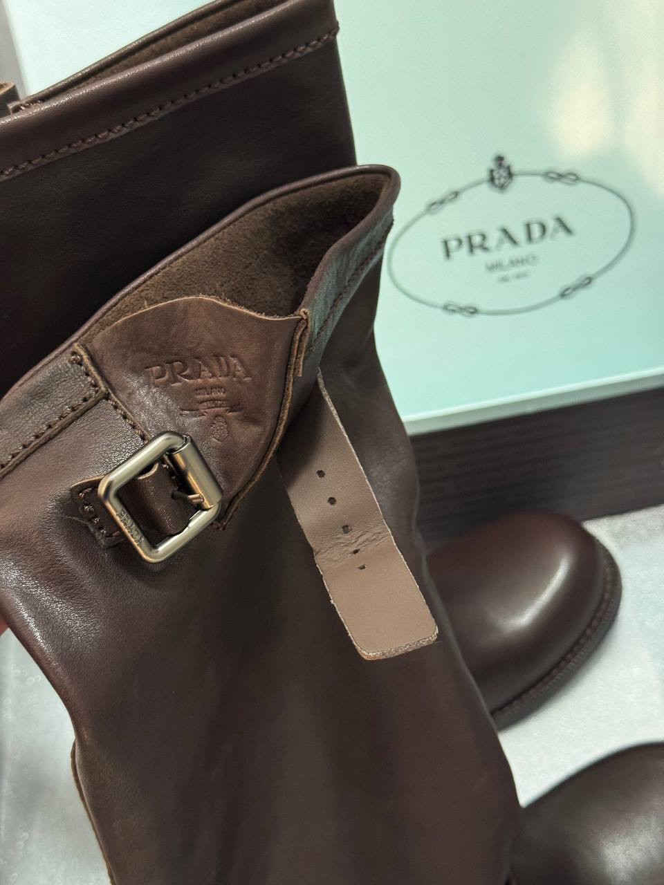 САПОГИ PRADA детальное фото