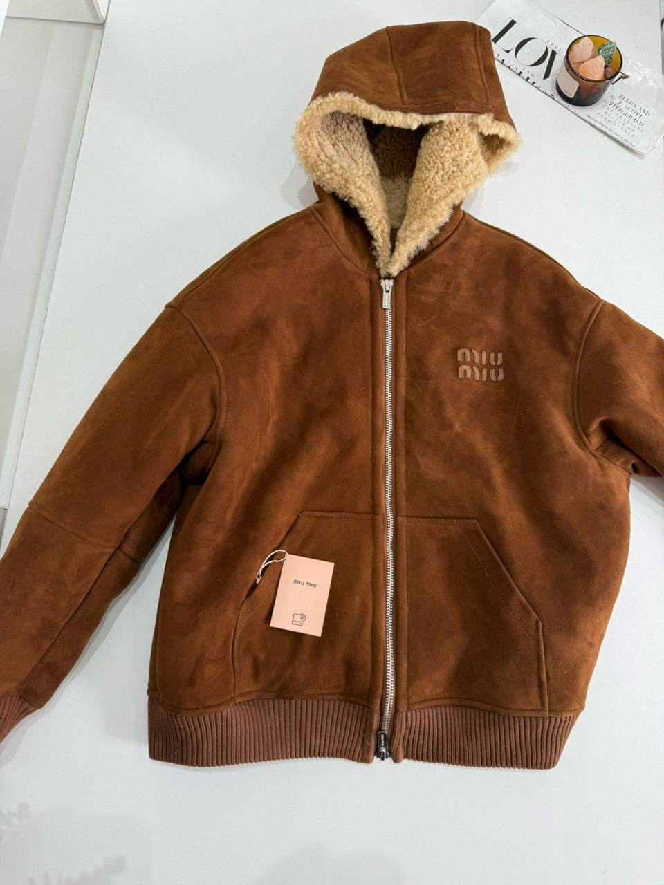 БОМБЕР МЕХОВОЙ MIU MIU детальное фото