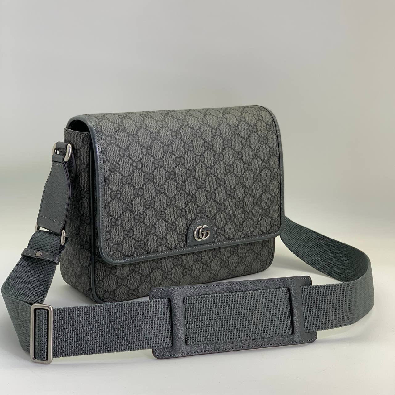 МУЖСКАЯ СУМКА МЕССЕНДЖЕР GUCCI детальное фото