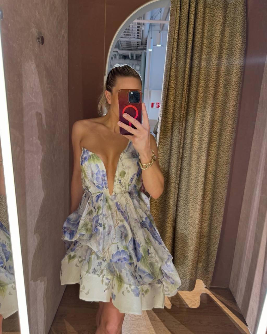 ПЛАТЬЕ ZIMMERMANN детальное фото