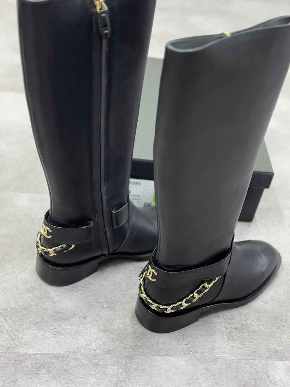 САПОГИ CHANEL детальное фото