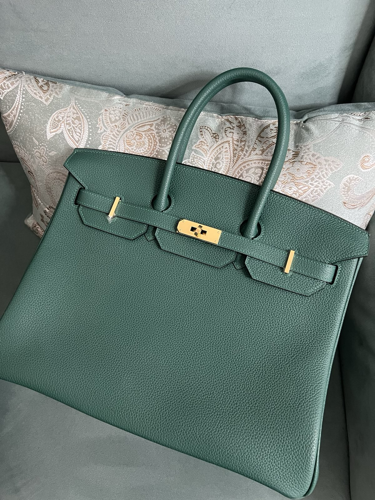 СУМКА HERMES BIRKIN 35 детальное фото