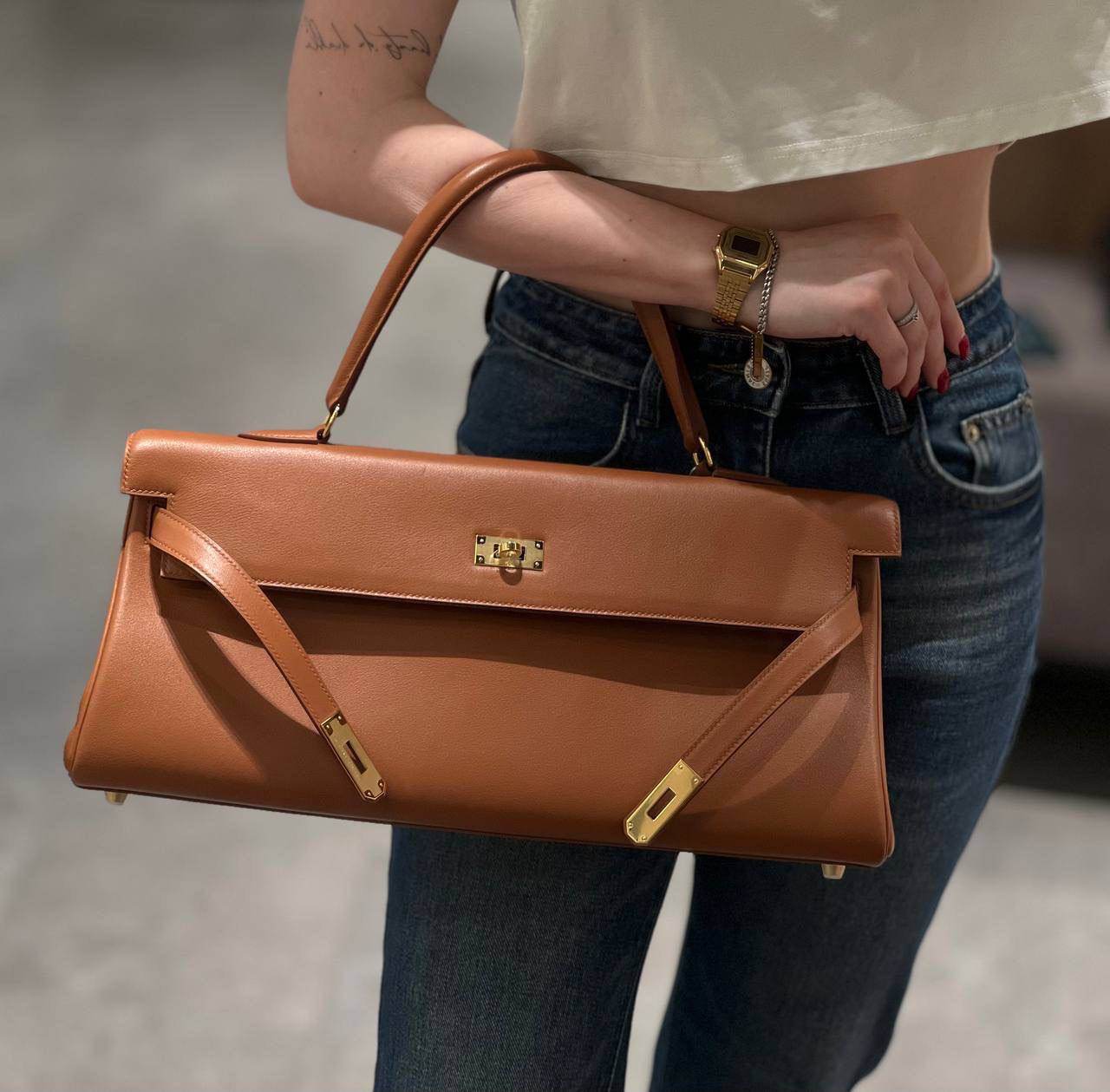 СУМКА HERMES KELLY 42 детальное фото