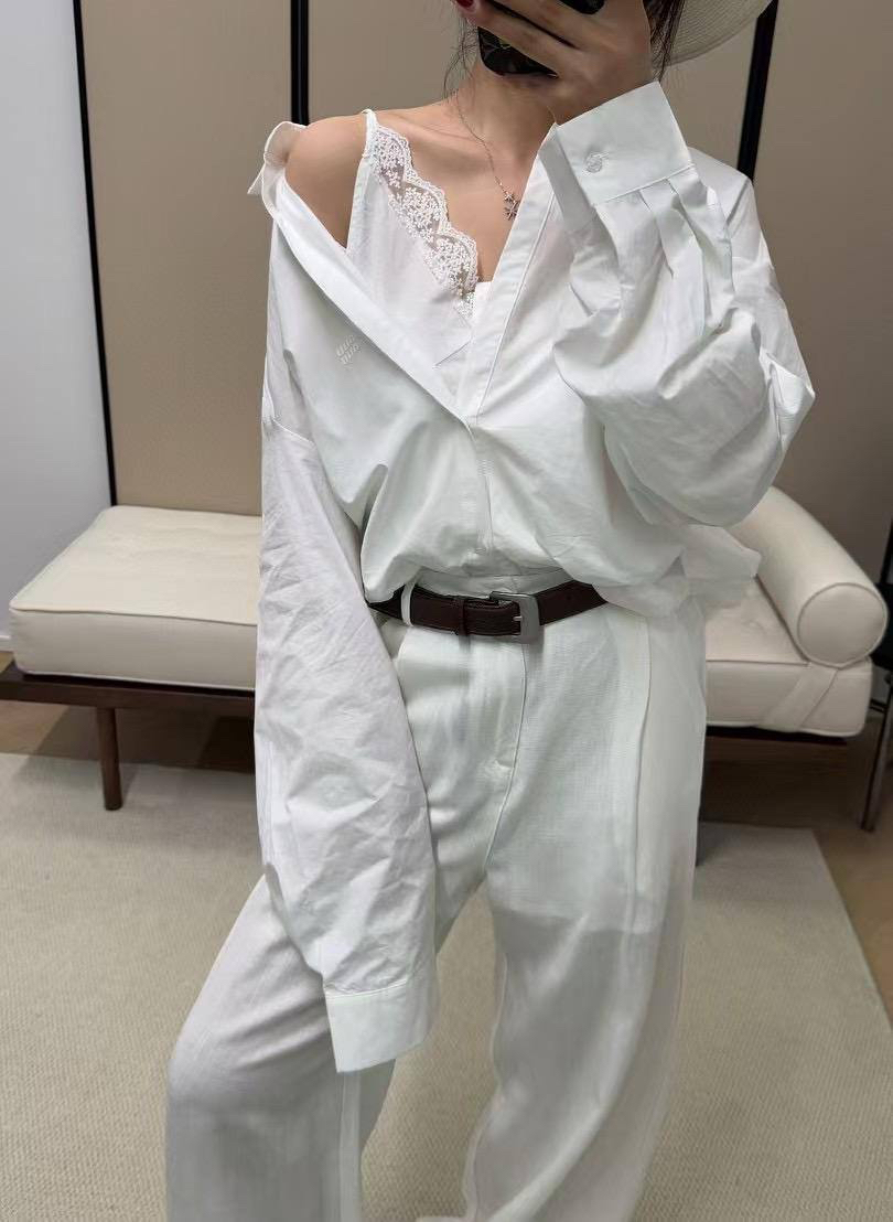 РУБАШКА MIU MIU детальное фото