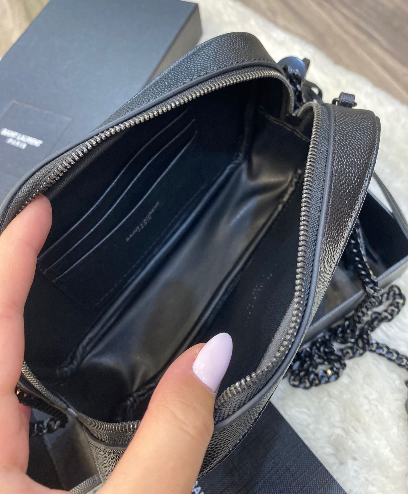 СУМКА SAINT LAURENT детальное фото