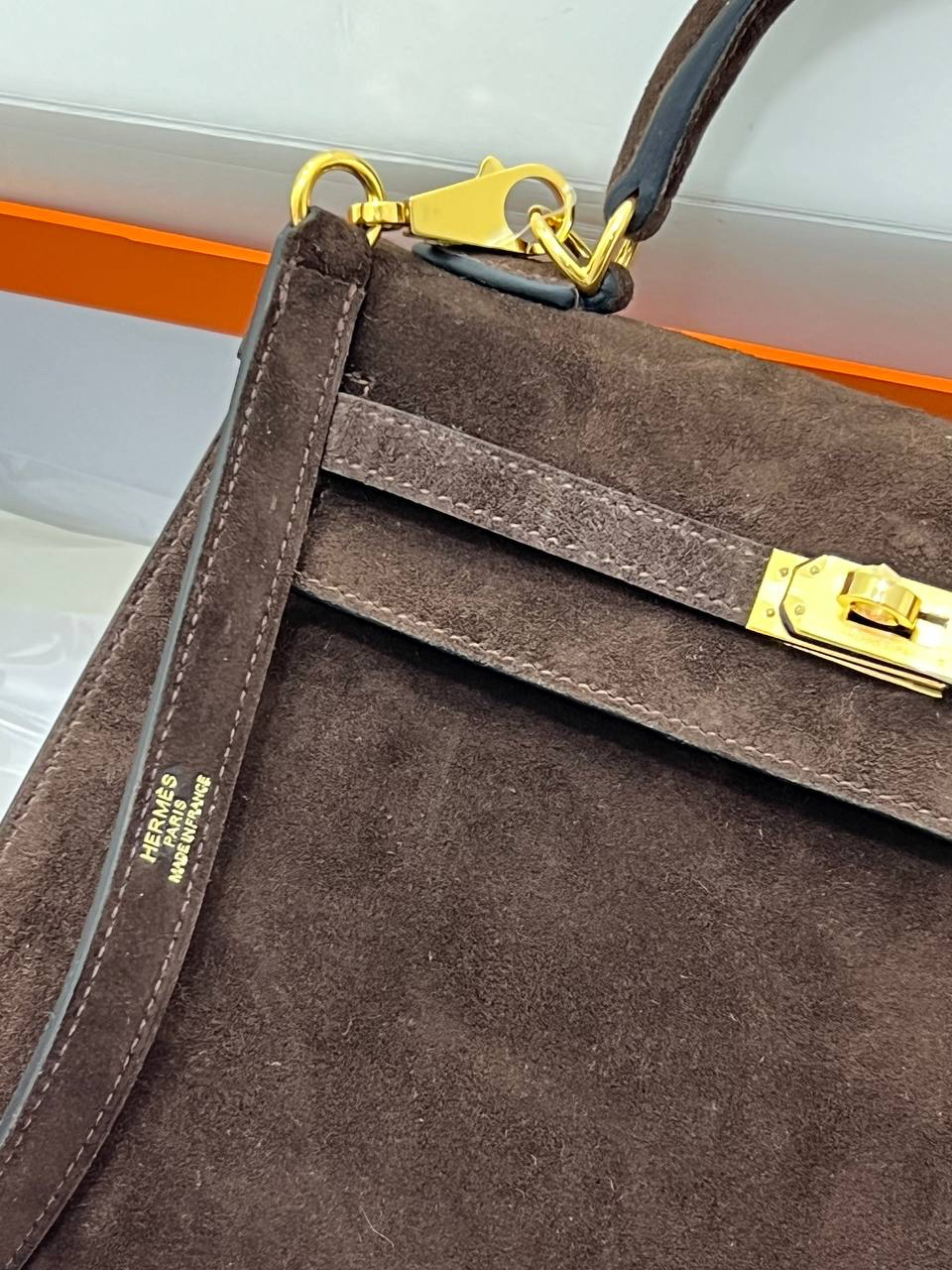 СУМКА HERMES KELLY 25 детальное фото