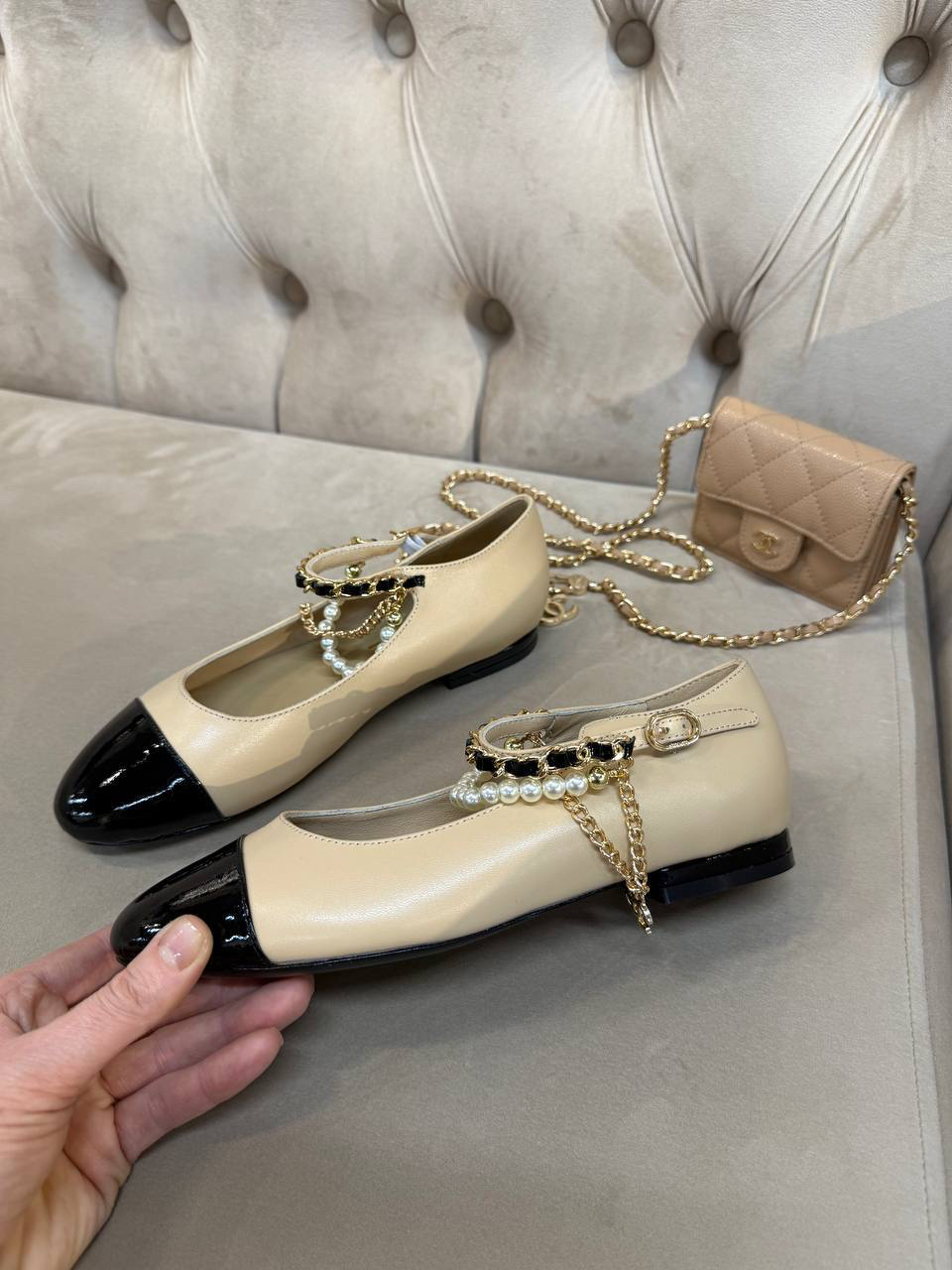 БАЛЕТКИ CHANEL детальное фото