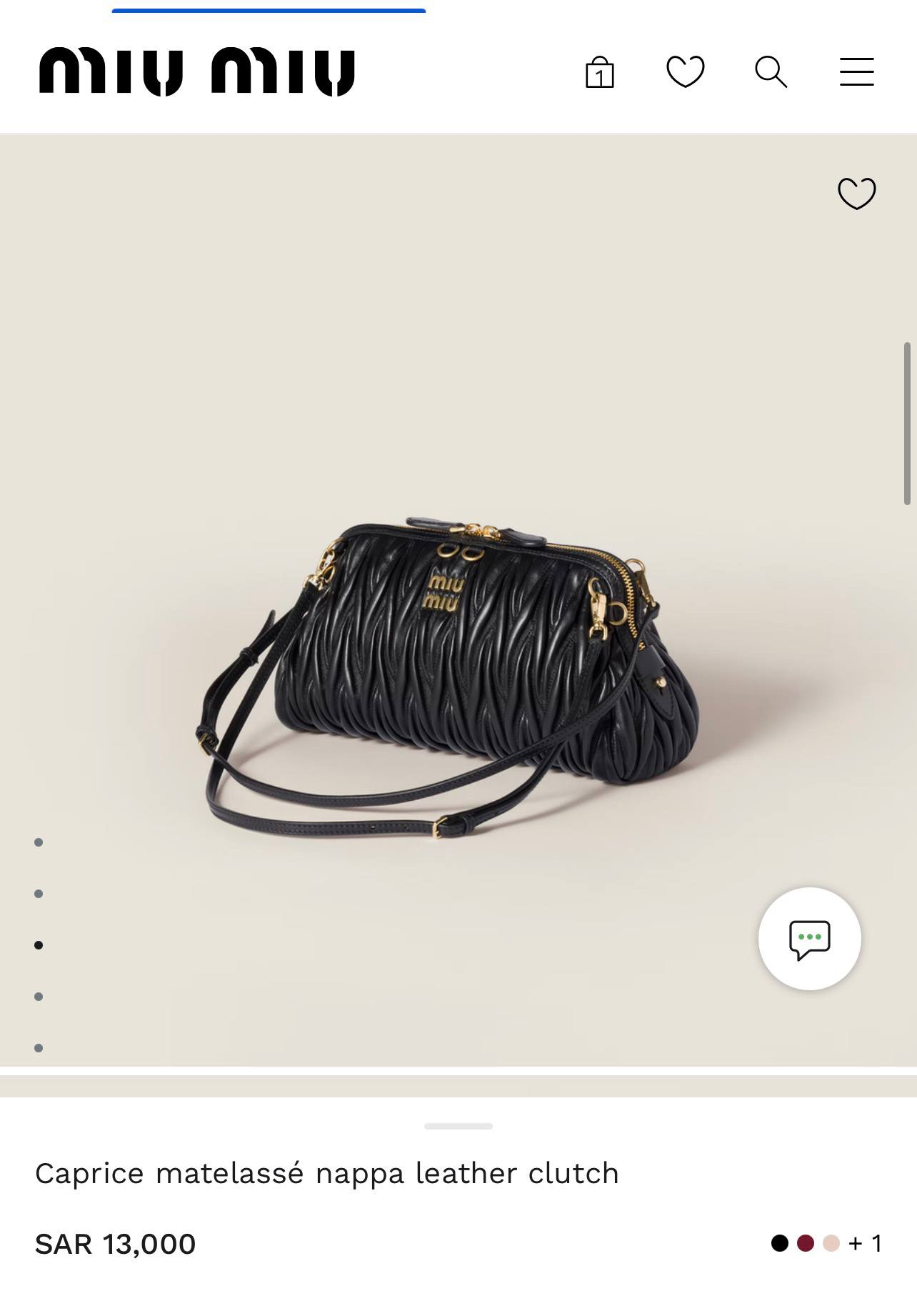 СУМКА MIU MIU детальное фото