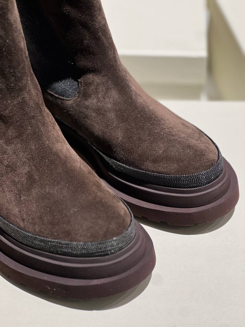 БОТИНКИ BRUNELLO CUCINELLI детальное фото