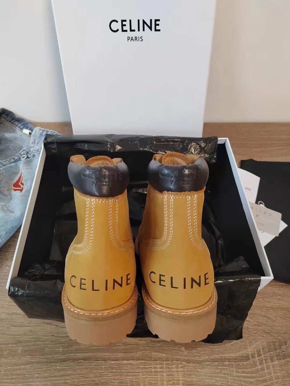 БОТИНКИ CELINE детальное фото