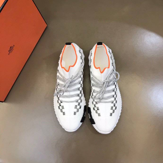 МУЖСКИЕ КРОССОВКИ HERMES детальное фото