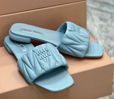 ШЛЕПКИ MIU MIU фото