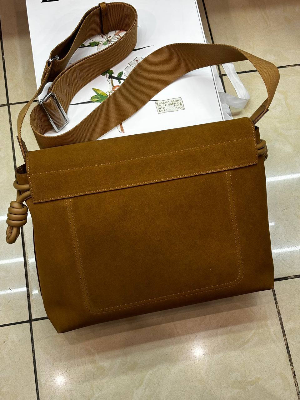 МУЖСКАЯ СУМКА МЕССЕНДЖЕР LOEWE детальное фото